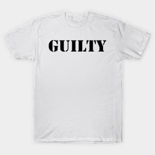 Guilty Stencil T-Shirt